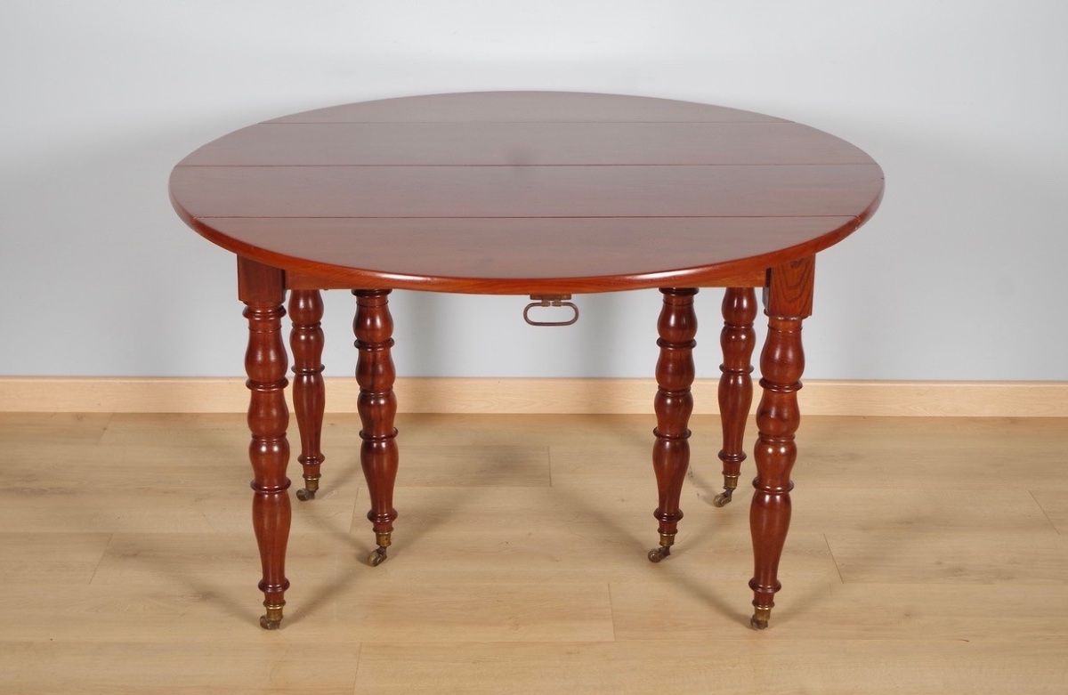 Restoration Period Drop-leaf Table-photo-3