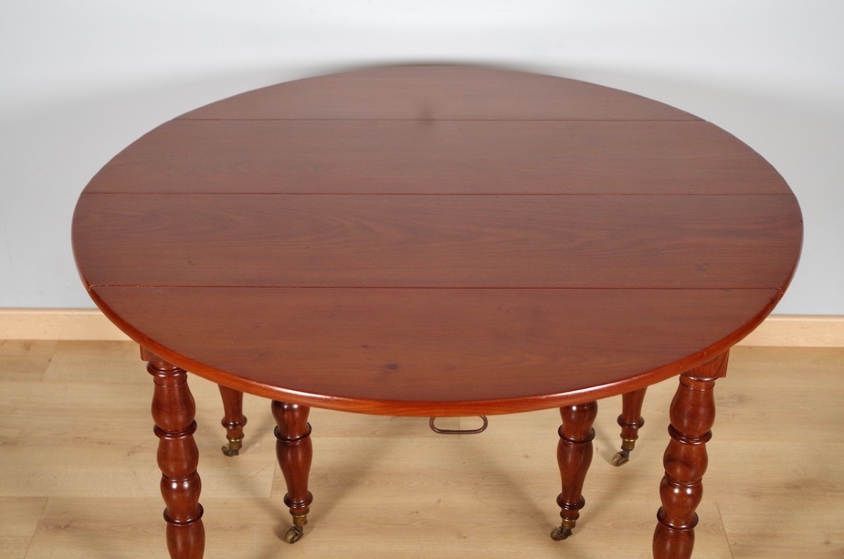 Restoration Period Drop-leaf Table-photo-4