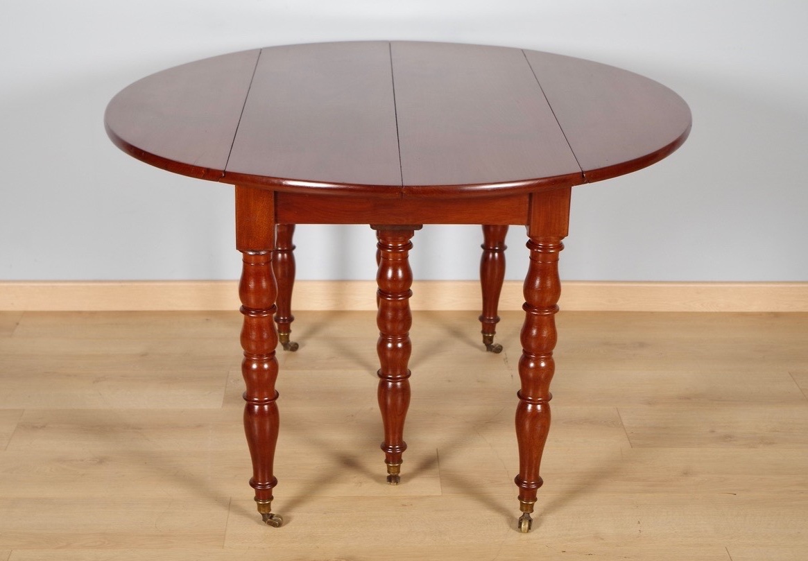 Restoration Period Drop-leaf Table-photo-2