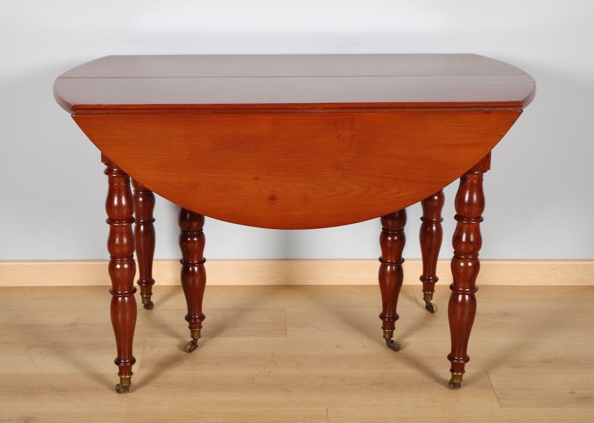 Restoration Period Drop-leaf Table-photo-6