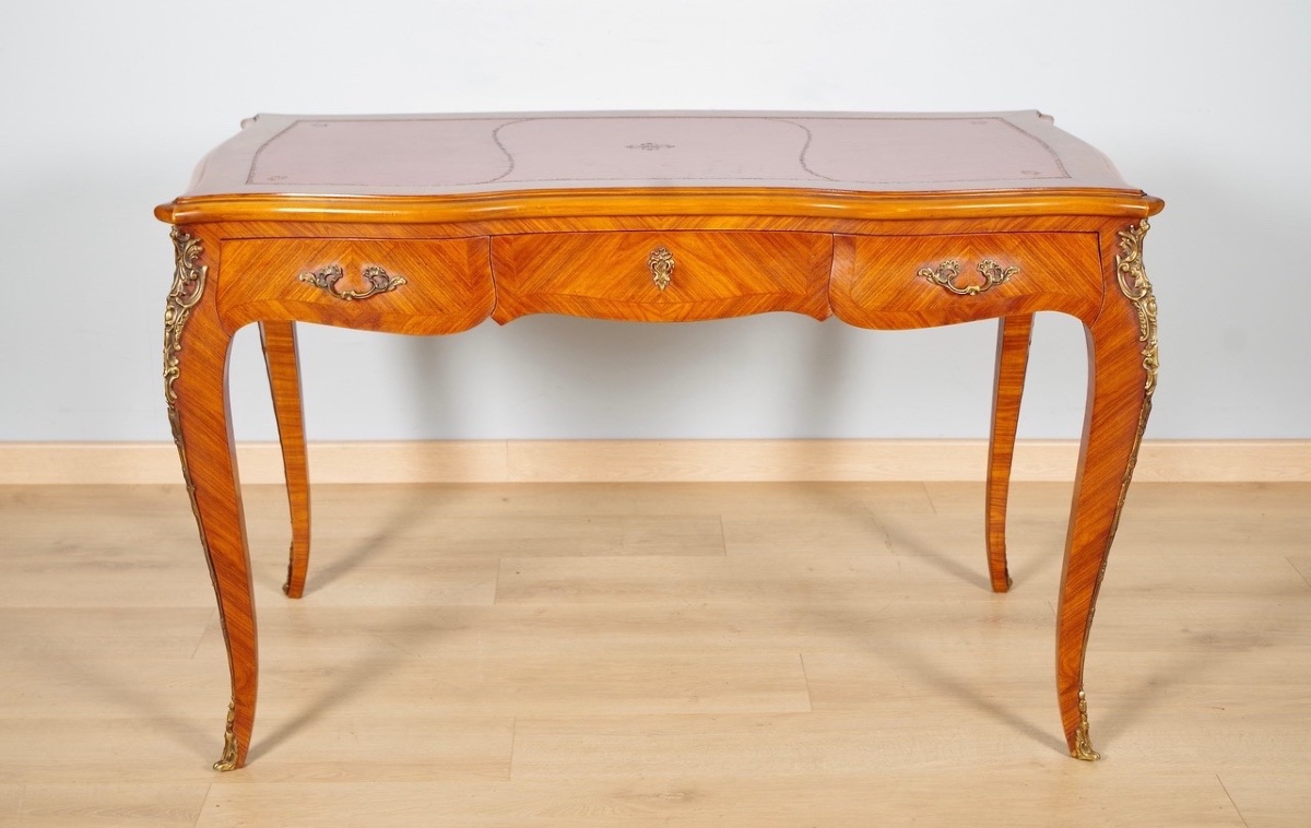 Louis XV Style Flat Desk-photo-2