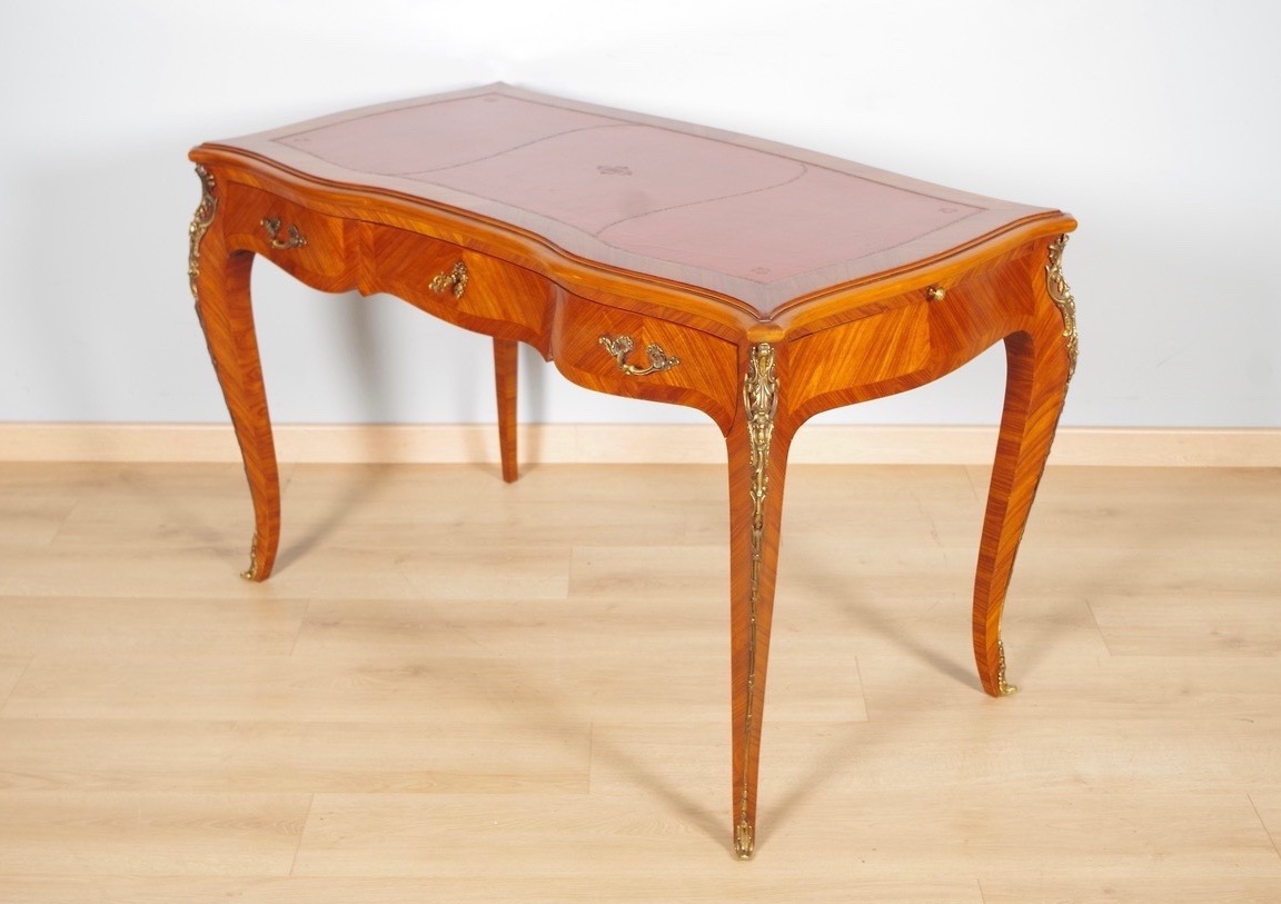 Louis XV Style Flat Desk-photo-4