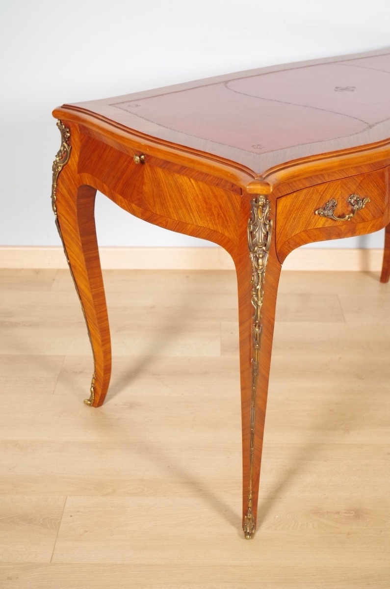 Louis XV Style Flat Desk-photo-4