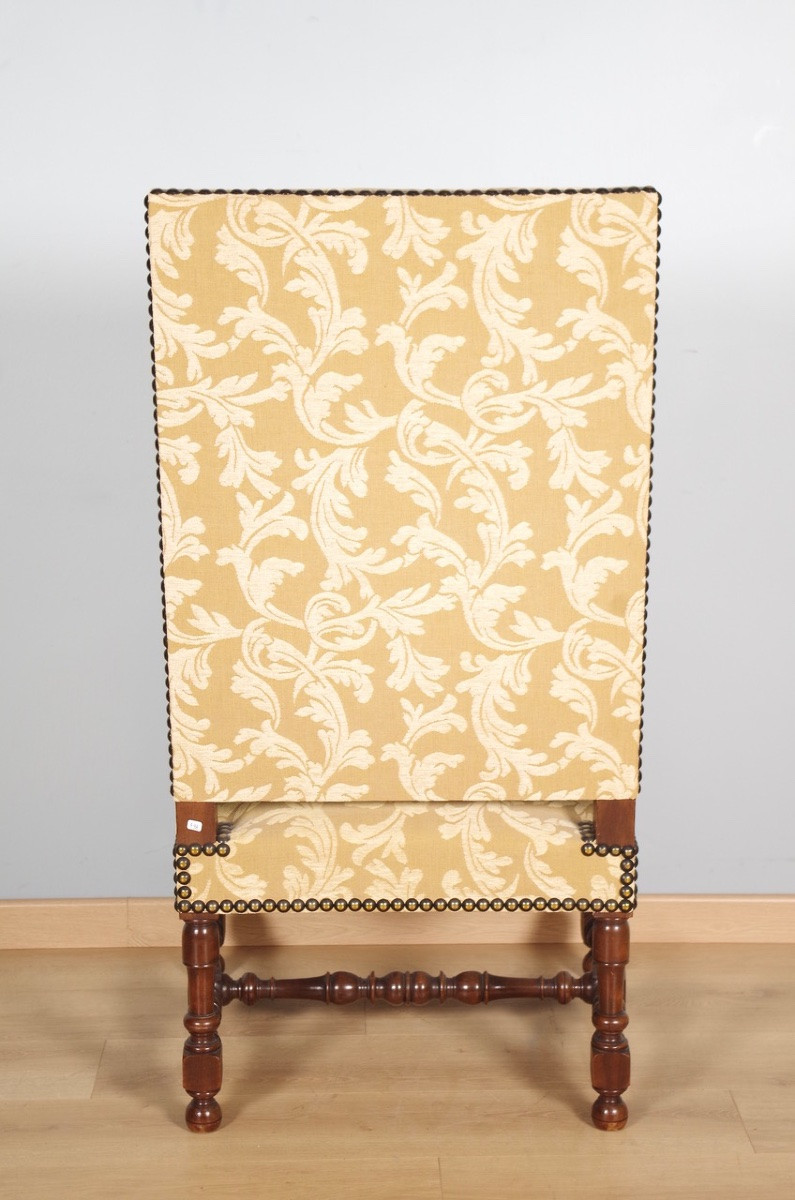 Paire de fauteuils style Louis XIV-photo-7