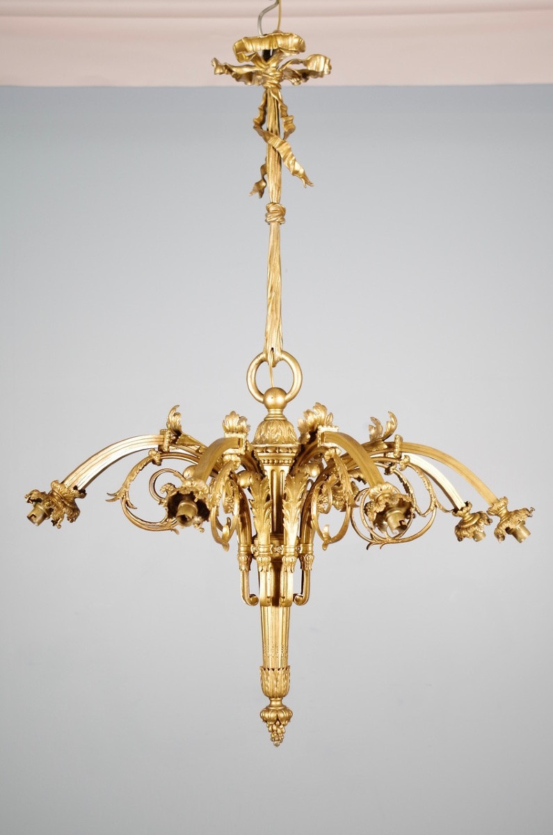 Louis XVI Style Chandelier-photo-2