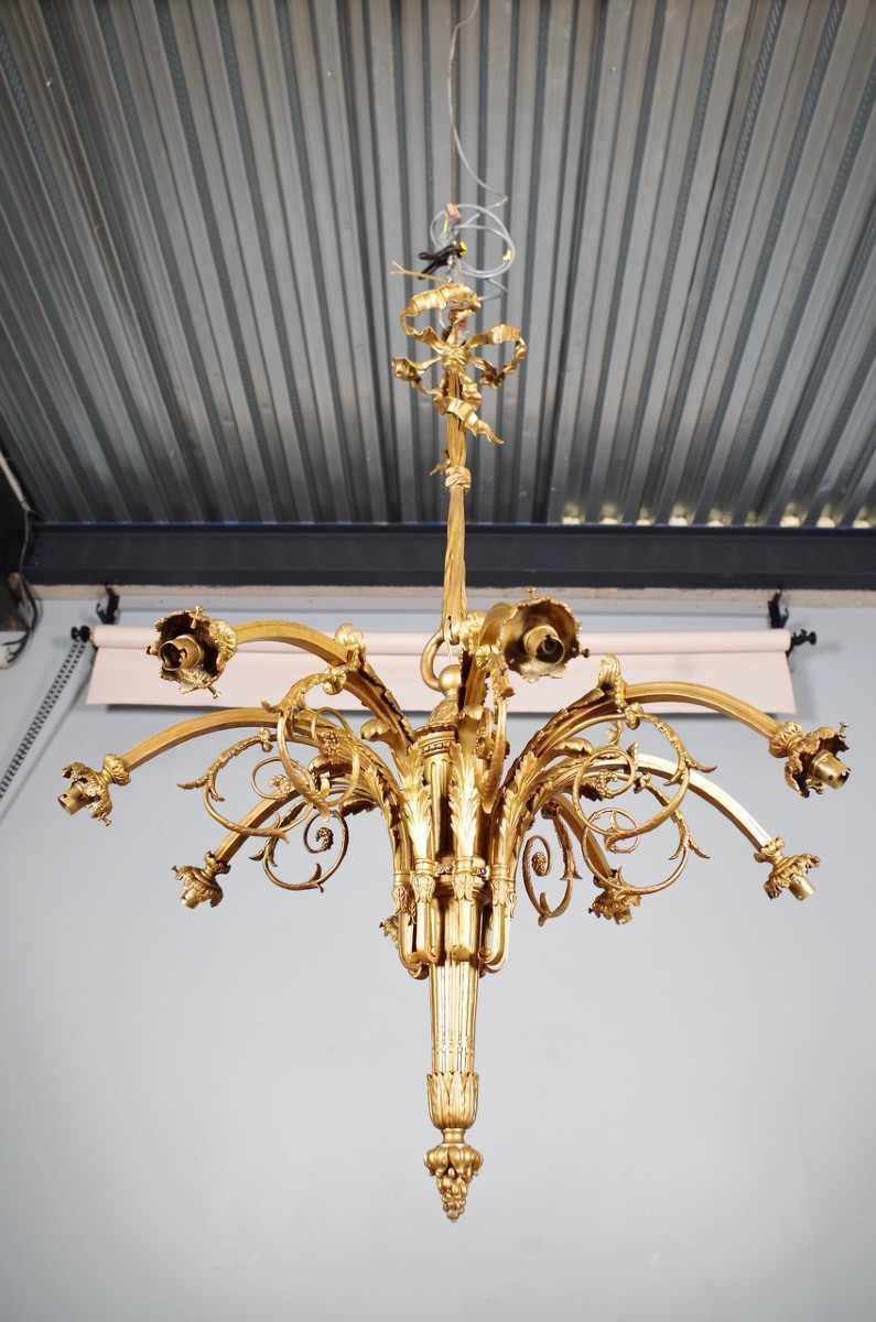 Louis XVI Style Chandelier-photo-8