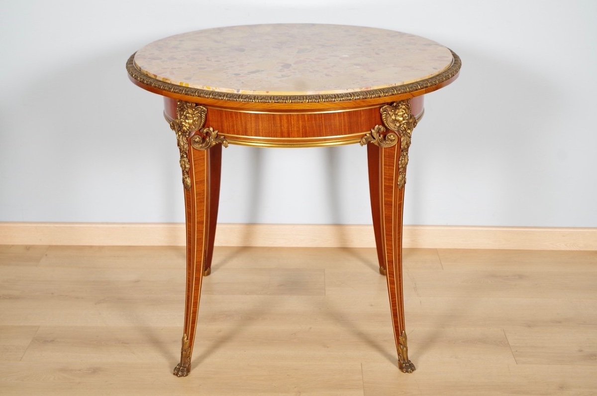 Christian Krass - Pair Of Regency Style Side Tables-photo-3