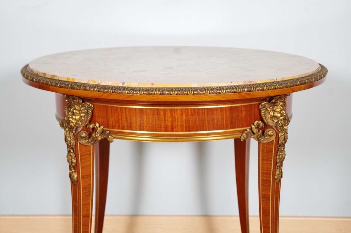 Christian Krass - Pair Of Regency Style Side Tables-photo-4