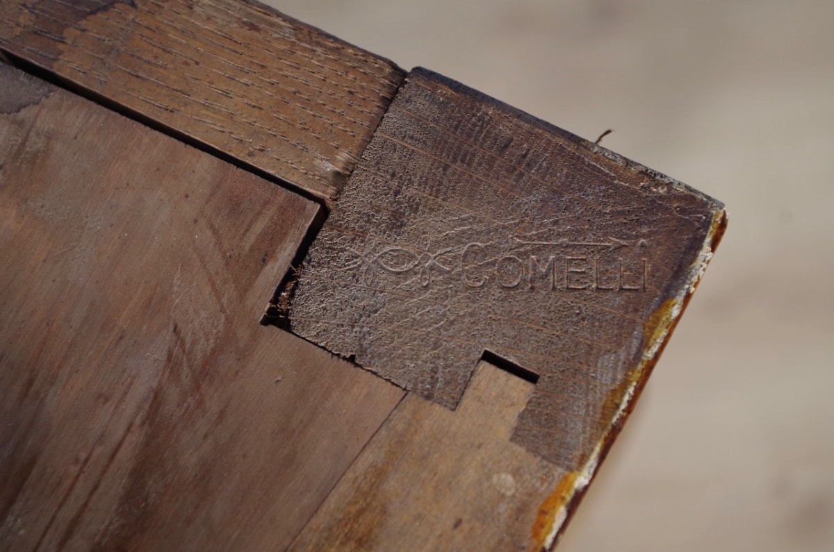 Louis XV Style Chest Of Drawers In Chinese Lacquer-photo-7