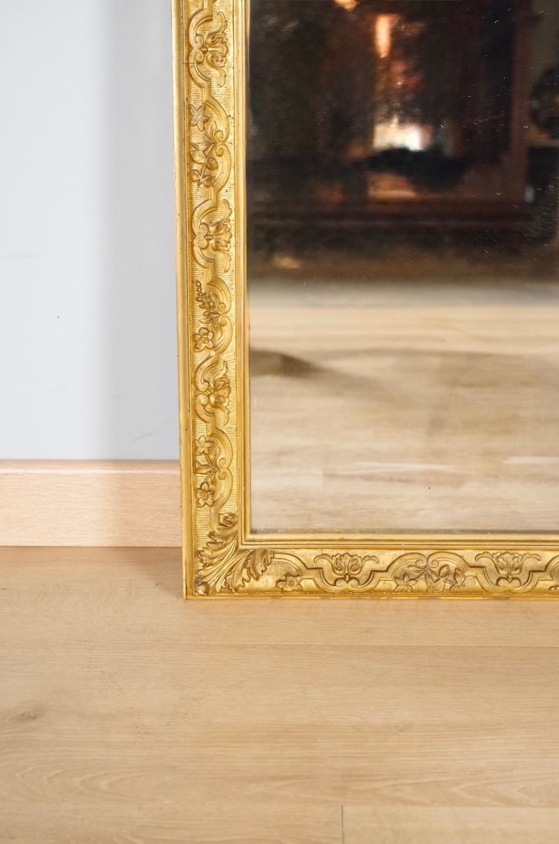 Louis XIV Style Gilded Mirror-photo-2