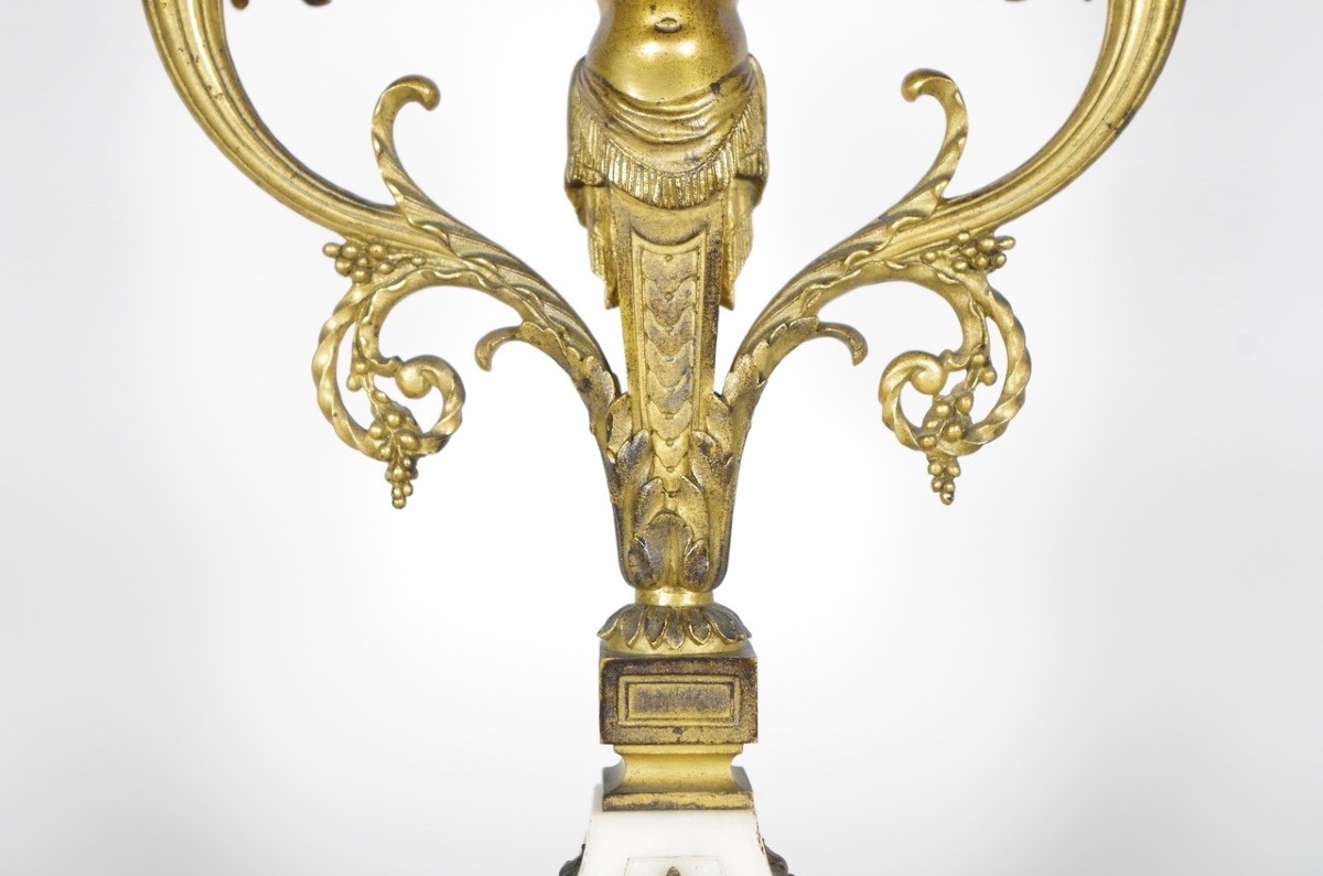Pair Of Louis XVI Style Candelabra-photo-4