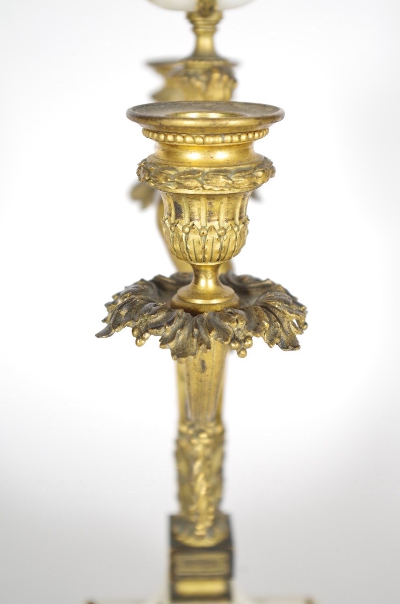 Pair Of Louis XVI Style Candelabra-photo-4