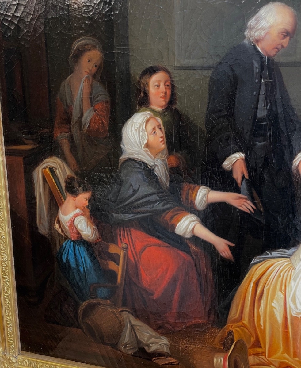 The Death Of Benjamin Franklin, Circa 1830-photo-2