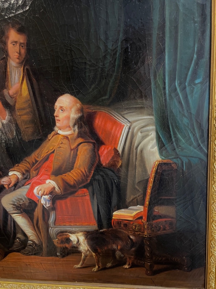 The Death Of Benjamin Franklin, Circa 1830-photo-1