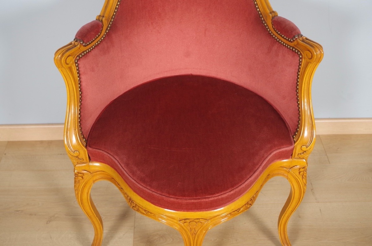 Louis XV Style Desk Armchair-photo-1