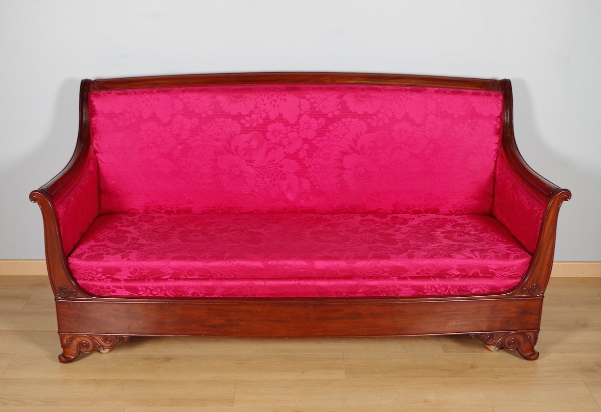 Canapé époque Restauration-photo-2