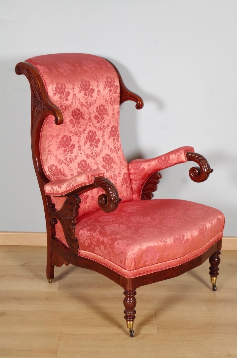 Louis-philippe Period Armchair-photo-2