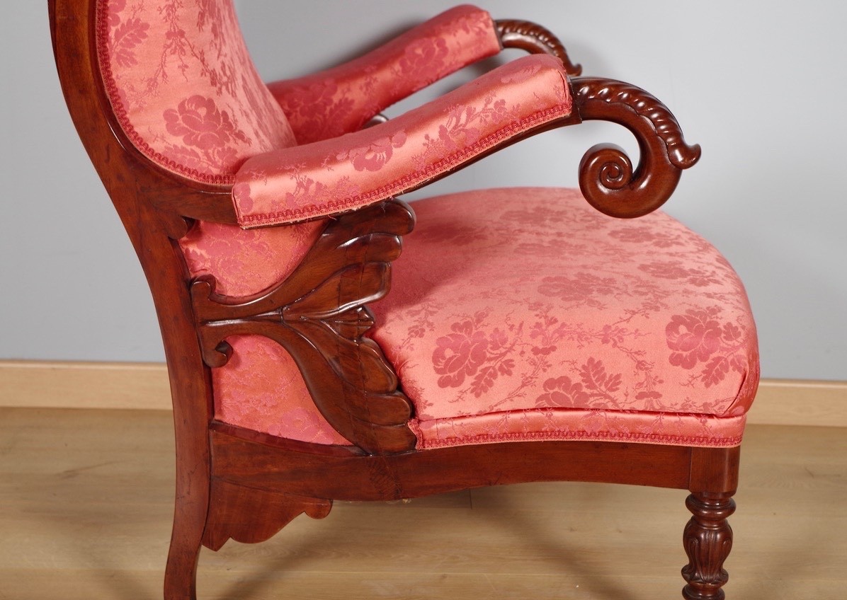 Louis-philippe Period Armchair-photo-5