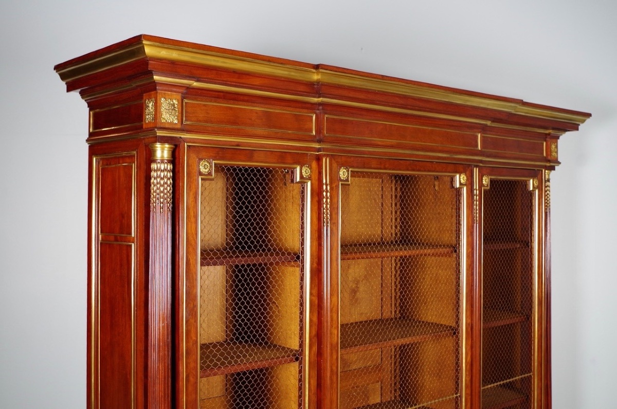Bibliothèque style Louis XVI-photo-1