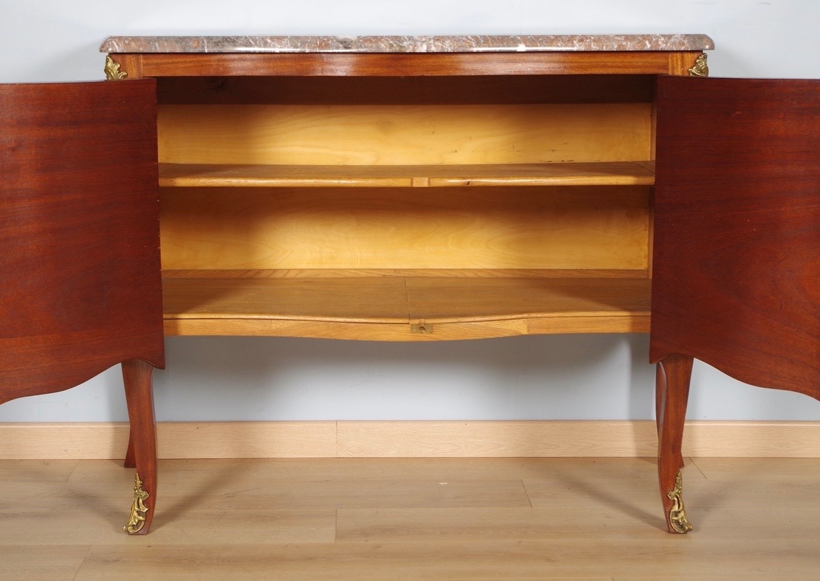 Louis XV Style Chest Of Drawers-photo-3