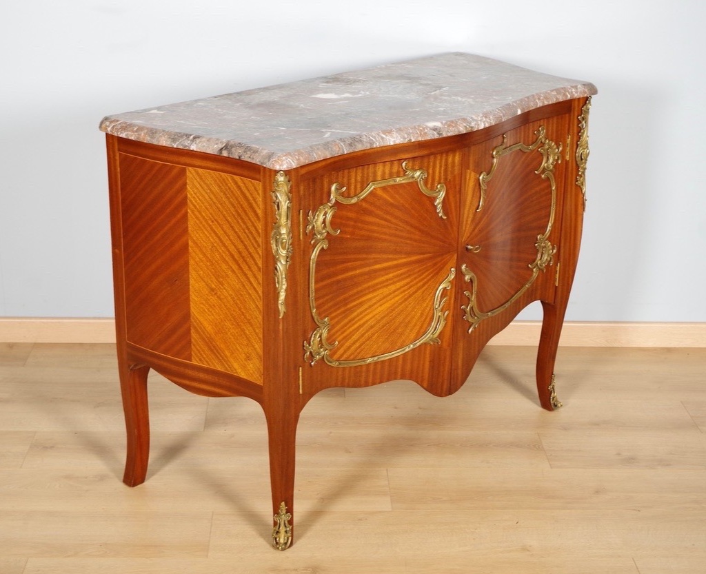 Louis XV Style Chest Of Drawers-photo-4