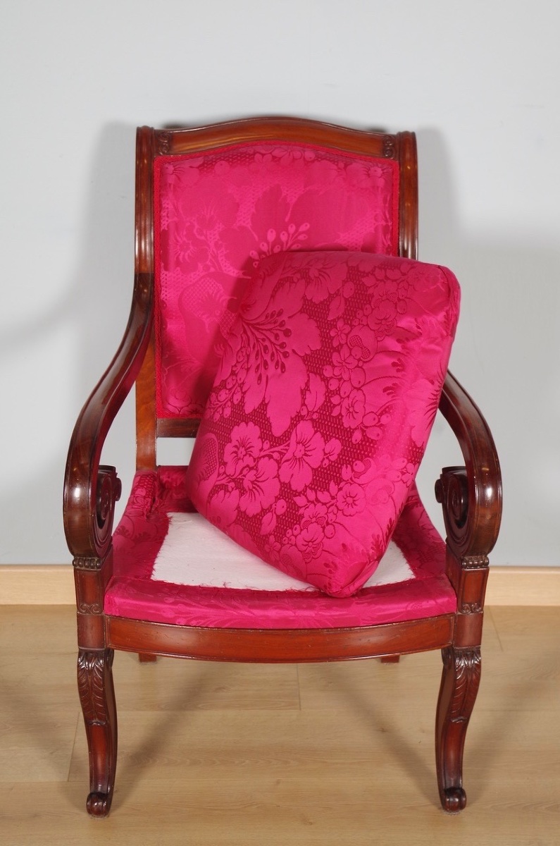 Paire de fauteuils époque Louis-Philippe-photo-3