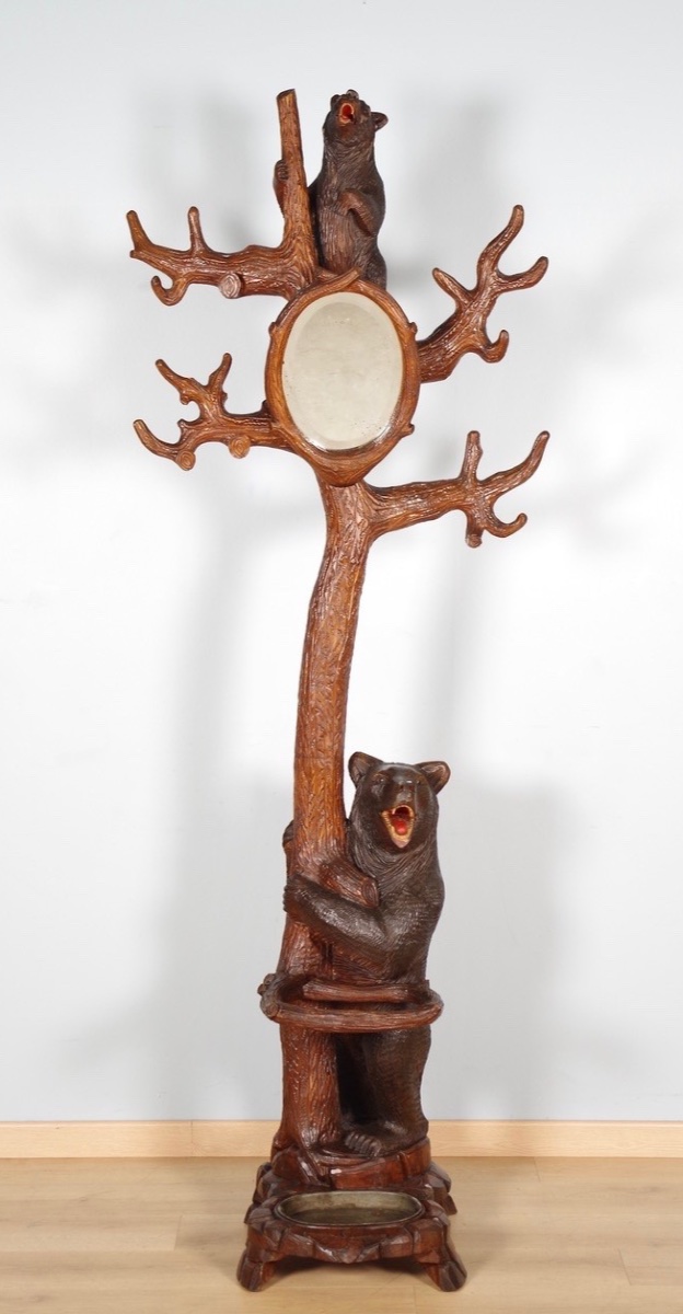Black Forest Style Coat Rack