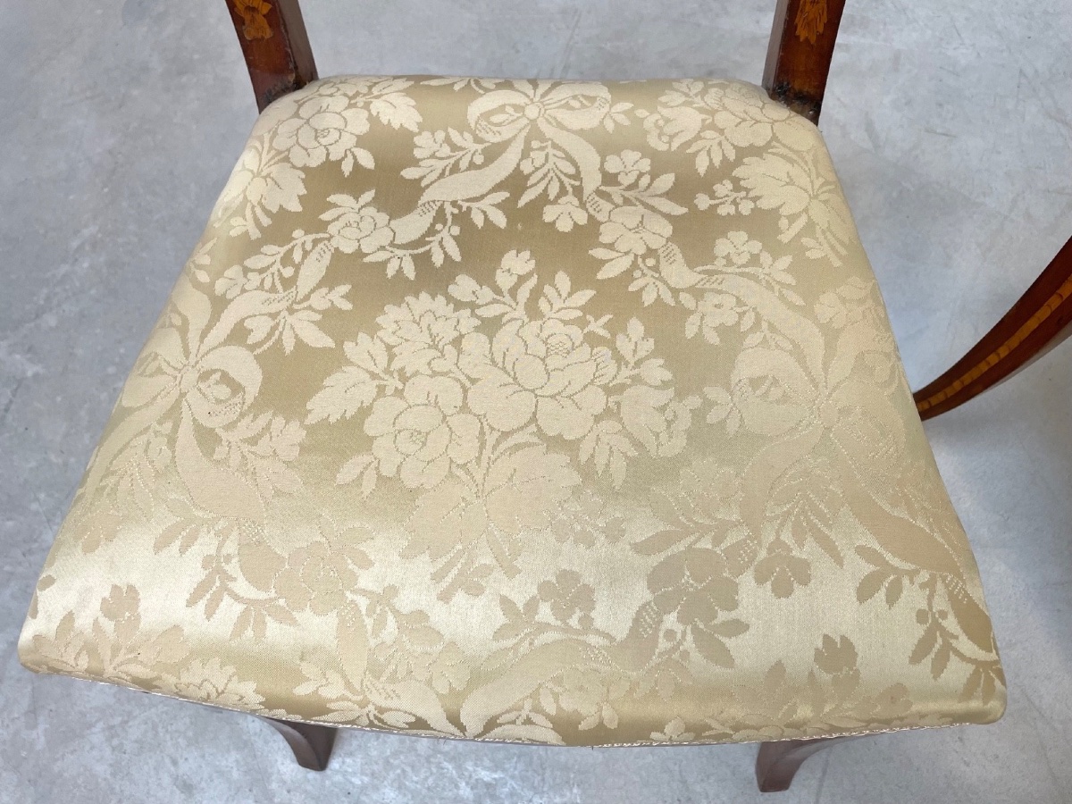 Pair Of 19th Century Dutch Chairs-photo-4