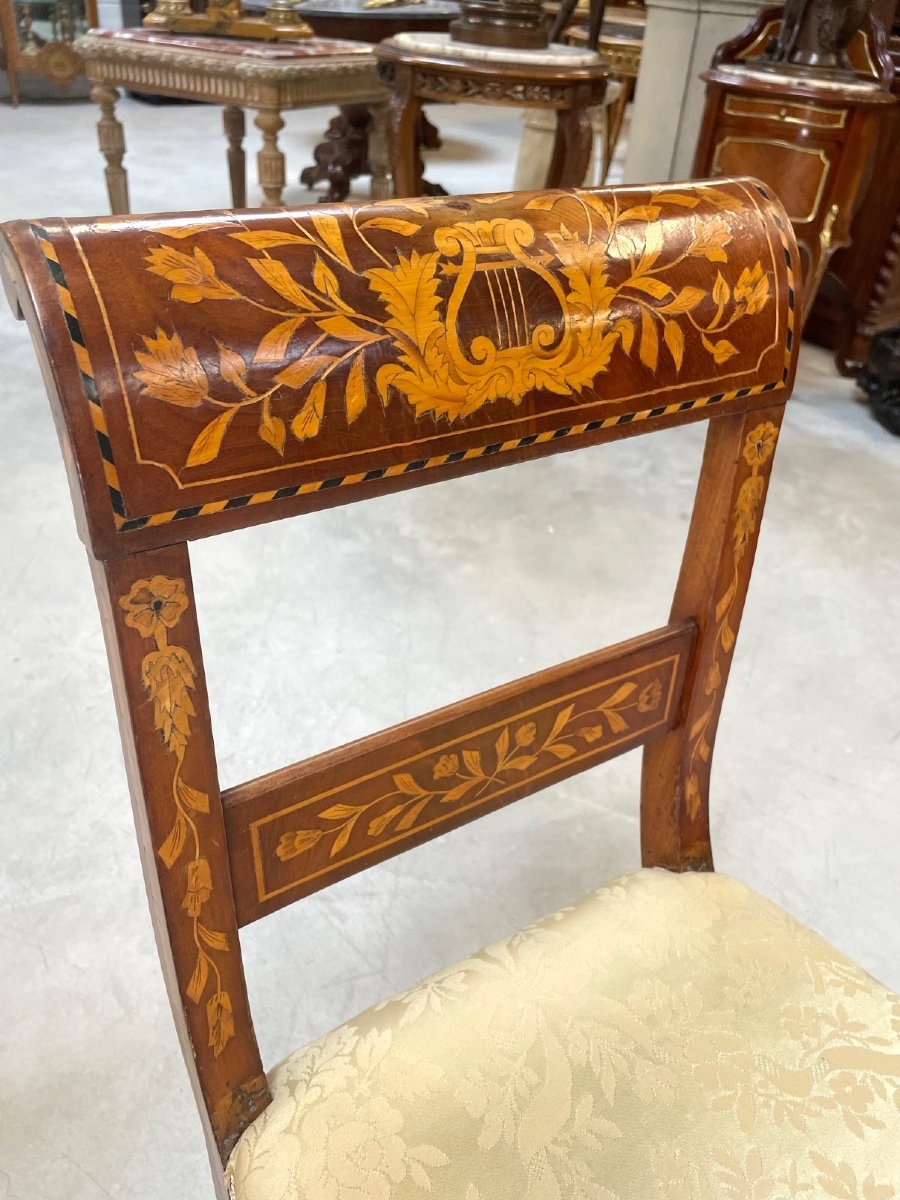 Pair Of 19th Century Dutch Chairs-photo-3