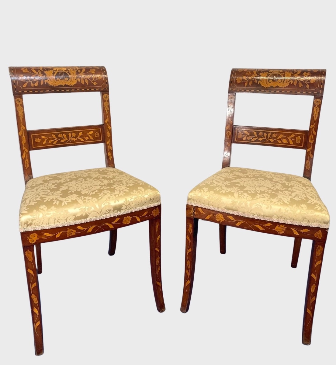 Pair Of 19th Century Dutch Chairs