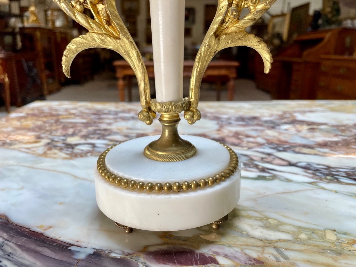 Pair Of Louis XVI Style Candelabra-photo-4
