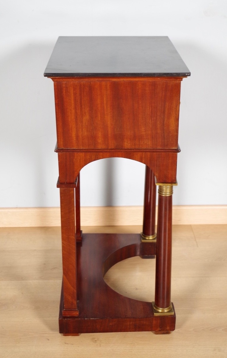 Empire-style Chest Of Drawers Made Of Mahogany, Circa 1810-photo-5