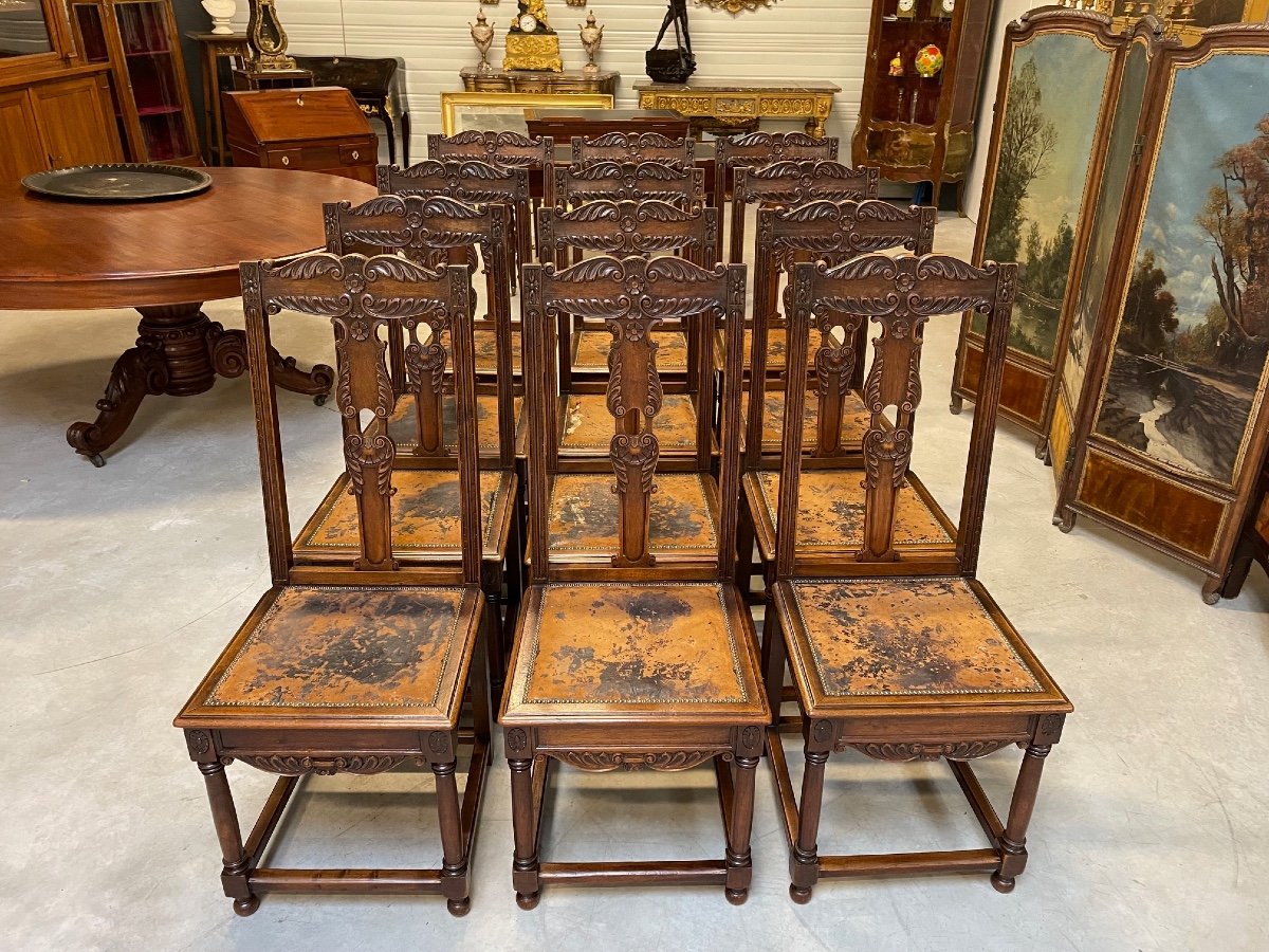 Renaissance Style Dining Chairs-photo-2