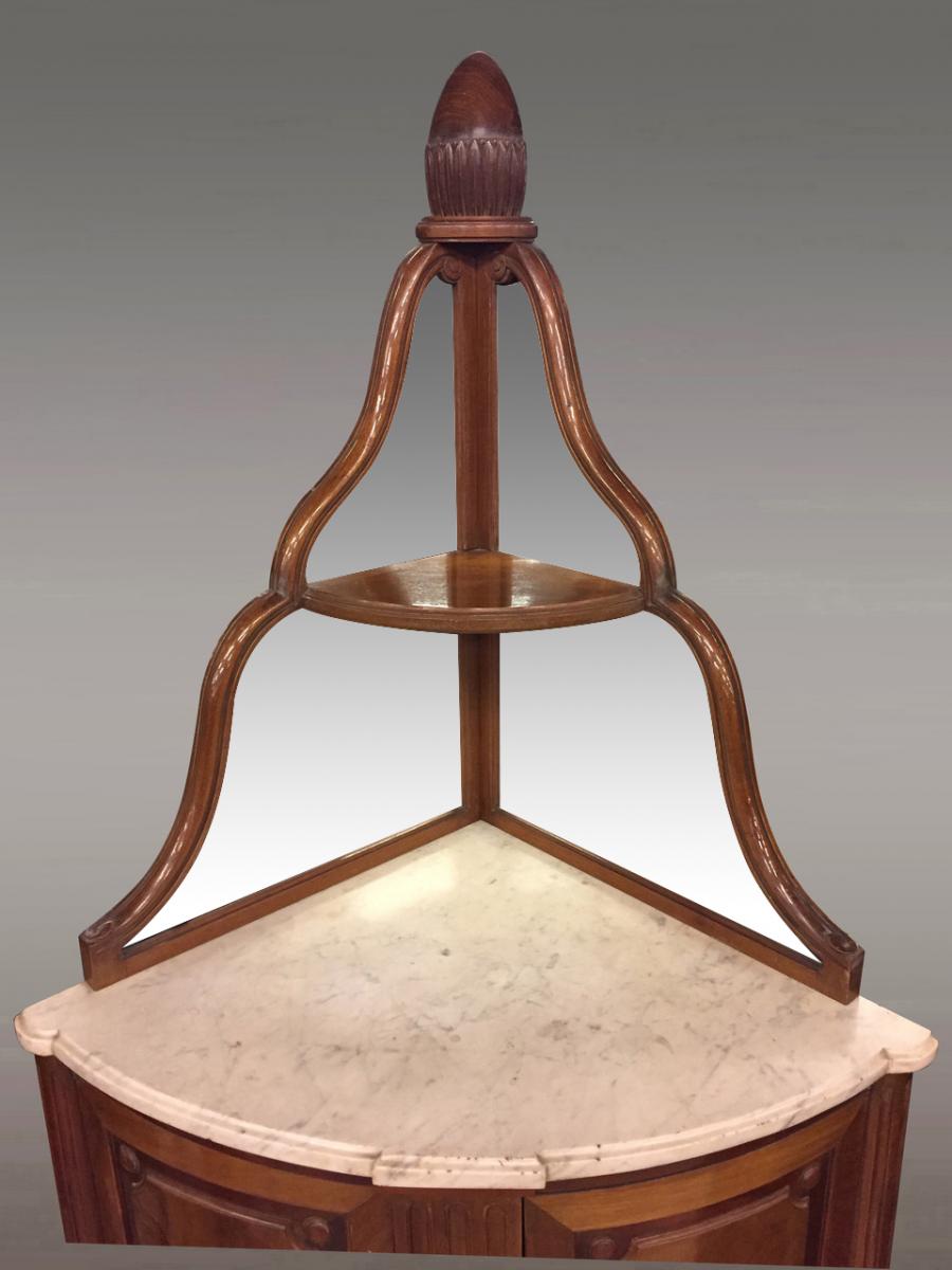 Corner Louis XVI Style Mahogany-photo-3