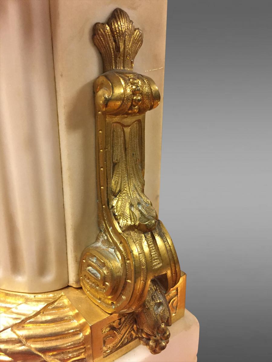 Pendulum Napoleon III Gilt Bronze-photo-8