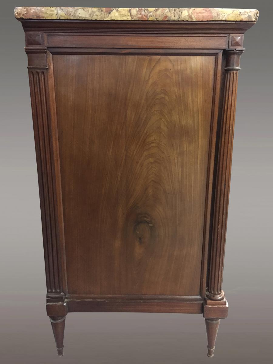 Louis XVI Mahogany Doors Dresser-photo-4