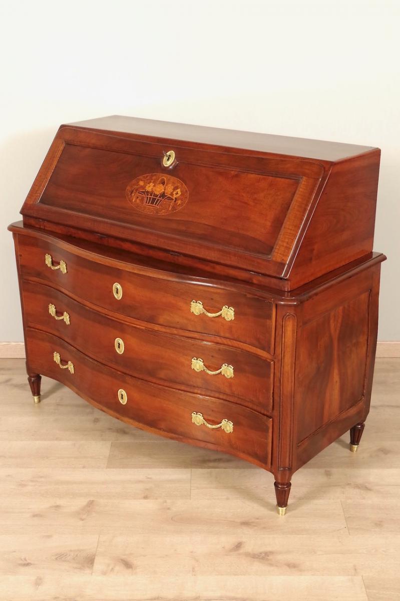 Commode scriban Louis XVI-photo-3