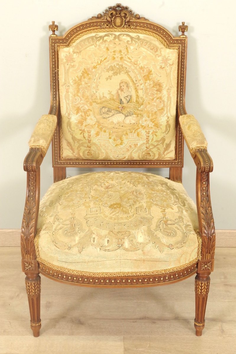 Louis XVI Armchairs-photo-3