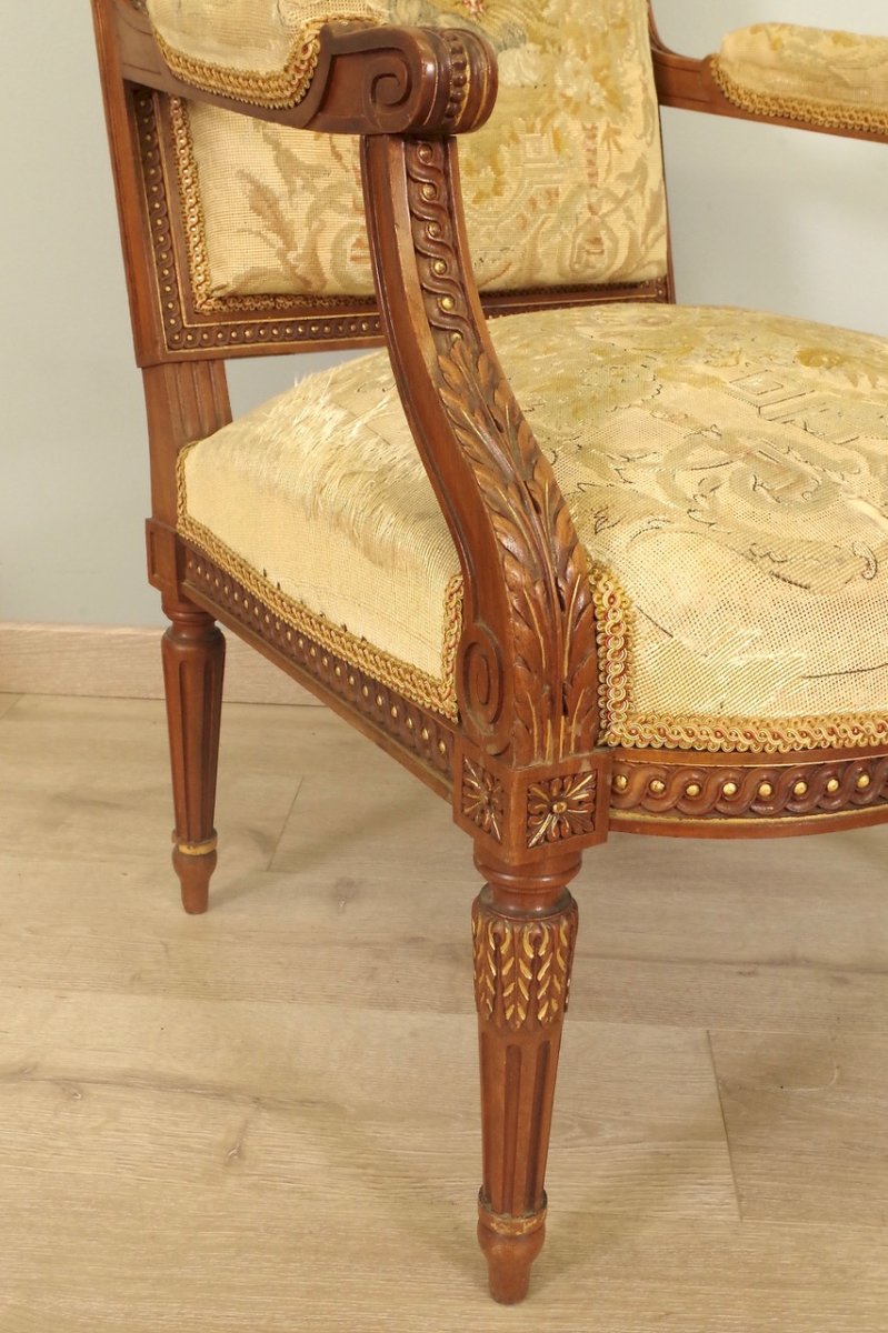 Louis XVI Armchairs-photo-2