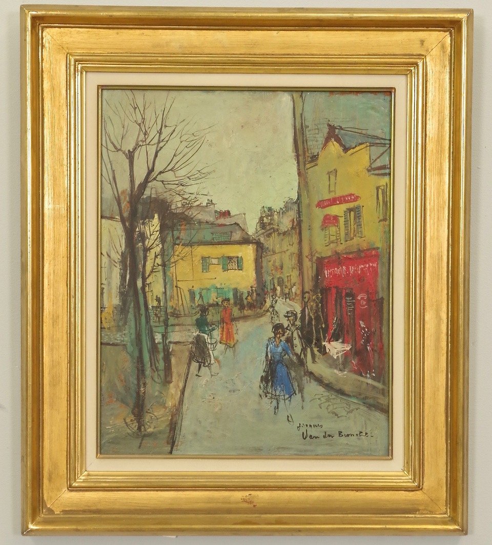 Streets Of Paris By Van Den Bussche