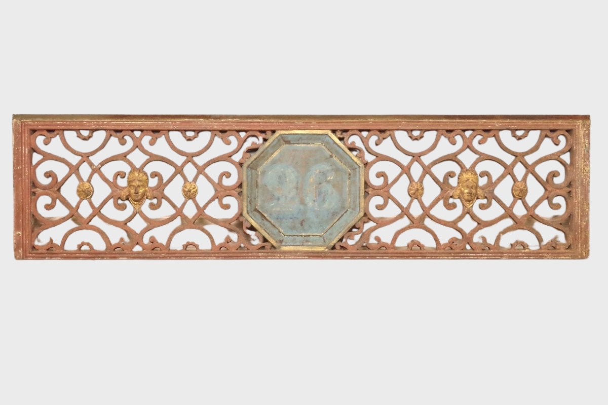 Suite de 14 impostes Napoléon III 