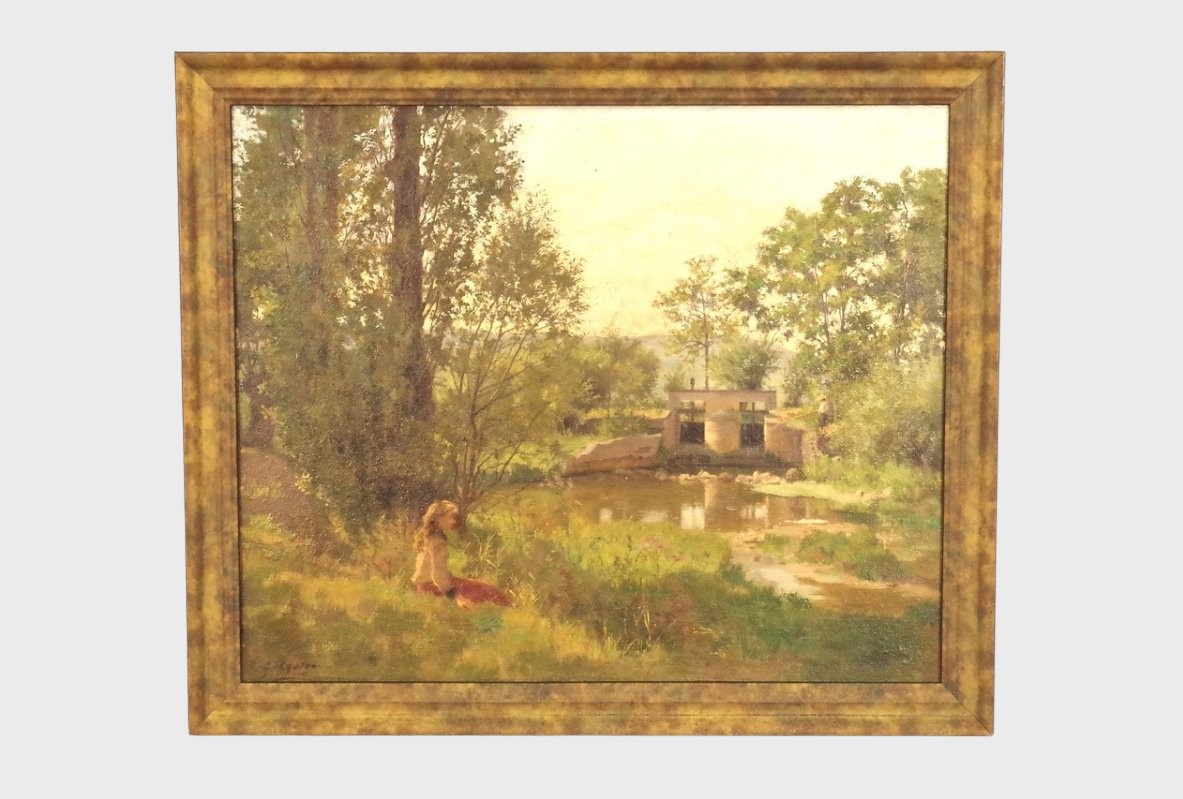 Paul Grégoire  - Bord de rivière