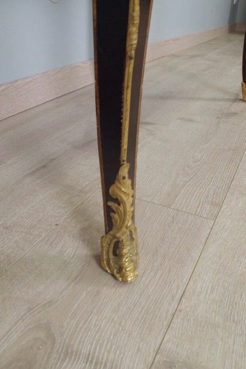 Chinese Lacquer Slope Desk Louis XV Style-photo-4