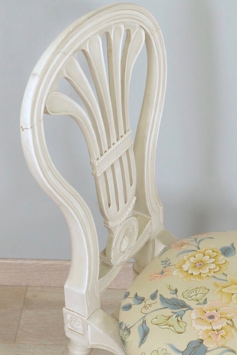 Pair Of Louis XVI Style Chairs-photo-2