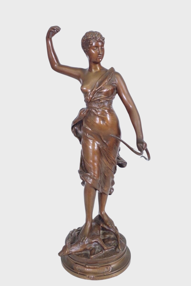 Bronze Diane Chasseresse By Levasseur
