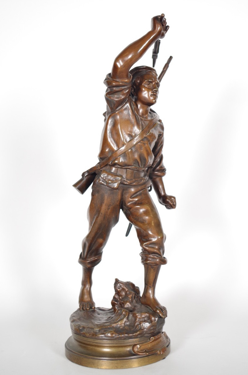 Bronze "Abordage" par A.GAUDEZ-photo-8