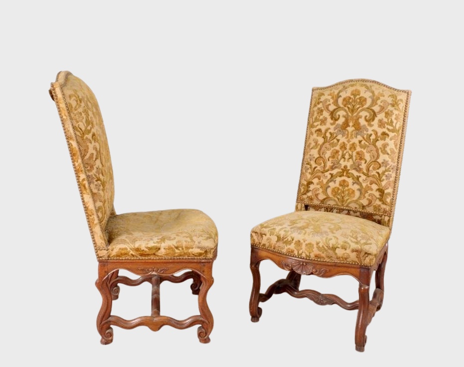 Paire de chaises époque Louis XIV