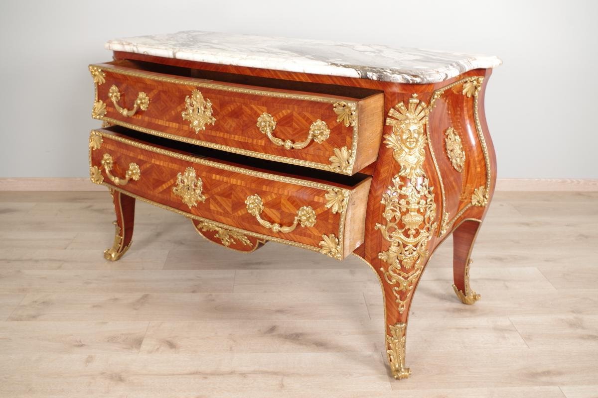 Napoleon III Sauteuse Commode-photo-3