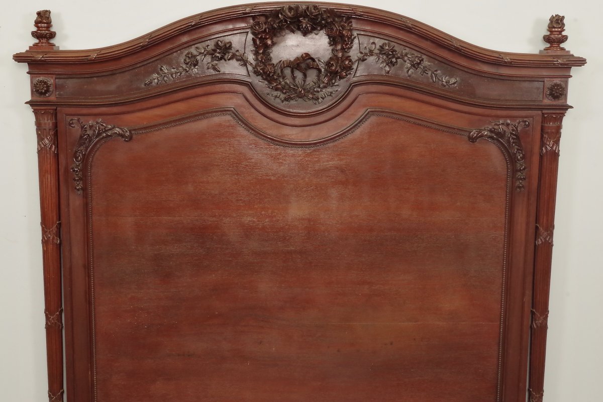 Lit Style Louis XVI Acajou-photo-2