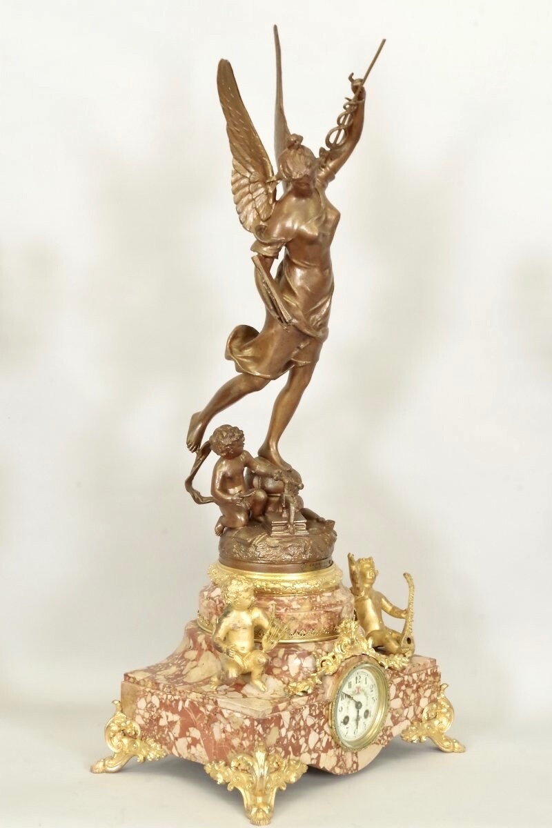 Garniture de cheminée Napoléon III-photo-3